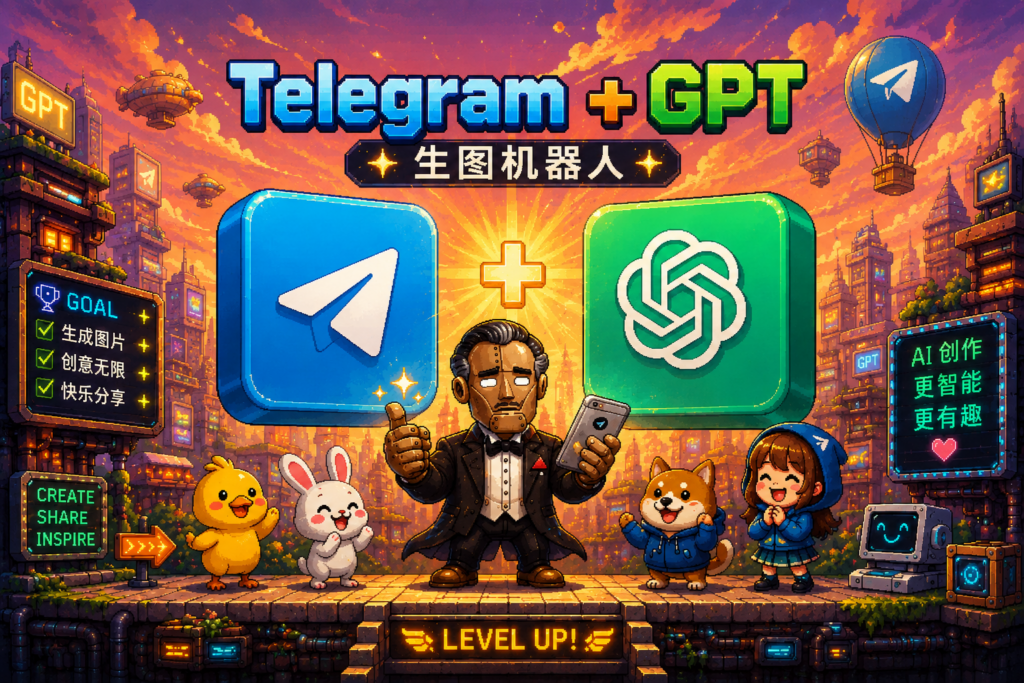 图片[1]网站搭建-商城搭建-博客搭建-tg机器人开发-小程序部署搭建Telegram AI生图机器人：生成、编辑与充值系统